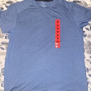 Kenneth Cole Heather Blue Short Sleeve Tee